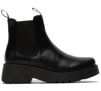 Fly London MEDI789, Damen Chelsea-Stiefel, Schwarz EU 42 / UK 8
