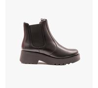 Fly London Damen MEDI789FLY Chelsea-Stiefel, Schwarz, 40 EU