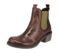 Fly London Damen MEME030FLY Fashion Boot, DK. Brown(Green Elastic), 37 EU