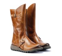 Fly London Mes 2 Damenstiefel Aus Braunem Leder EU 37 / UK 4