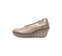 FLY London Pumps Leder Silber - 41