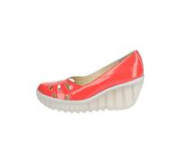 FLY London Pumps Nappaleder Rot Lack - 40