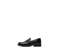 Fly London REIF194FLY, Moccasin Women's Fashion Shoes, Black, 40