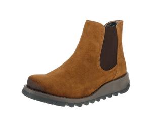 Fly London SALV195FLY - Damen Ankle Boots - Oil-Suede-Tobacco für Damen, braun, Größe 37 EU