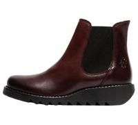 Fly London SALV195FLY Modern Damen - Schuhe, WINE(BLACKELASTIC), 41