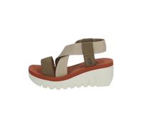 Riemchensandale FLY LONDON "Fly London Sandalen Leder", Damen, Gr. 37, mehrfarbig, Leder, Schuhe Riemchensandale (72223005-37) mehrfarbig