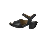 FLY London Sandalen Leder Schwarz - 39