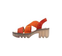 FLY London Sandalen Leder/Textil Orange - 40