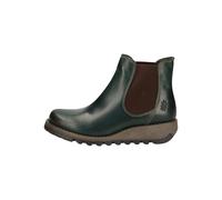 FLY London Stiefelette Leder Petrol - 36