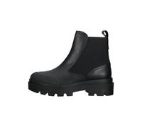 Fly London Leder/Textil Stiefelette, schwarz, 36 Schwarz