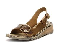 Fly London Tram723fly, Damen Slingback Sandalen, Braun (Camel), 41 EU