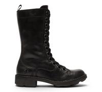 Fly London Women's Black Leather Schnürstiefel für Kampf-Knöchel - NOLE176 EU40