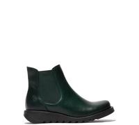 Fly London Women's Salv Chelsea Boots, Petrol Petrol Elastic, 9 UK
