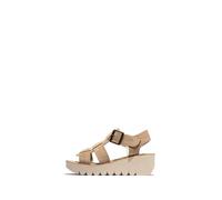Fly London YUDD236FLY, Sandal Women's Fashion Shoes, TAUPE, 37