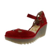 Fly London Yuna, Damen Pumps, Rot (Lipstick Red), 41 EU