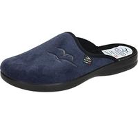 FlyFlot Hausschuhe Filz, PU-Sohle in blau/Komb, Größe 42.0,