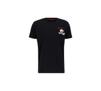 Alpha Industries Flying Buzz Small Logo T-Shirt Größe XL Schwarz