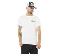 Flying Eyes Herren-T-Shirt aus 100% Baumwolle, atmungsaktiv und natürlich, weiß, L