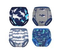 FLYISH DIRECT Töpfchen Trainingshose für Kinder, 4er Packung Baby Trainingsunterhosen, Trainerhosen Töpfchentraining für 2 bis 6 Jahre, 6 Jahre, 130/6T