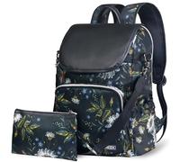 Fmeida Taschenrucksack 2 in 1 Damen Rucksack Laptop Anti Diebstahl Nylon Rucksackhandtaschen Wasserdichte Schultertasche Casual Daypack Klein Reiserucksack Cityrucksack für Frauen Mädchen