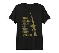 FN FAL Fan T Shirt 7,62 mm der rechten Arm der freien Welt Premium T-Shirt