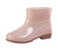 FNKDOR Gummistiefel Damen Kurz Weitschaft Regenstiefel#19
