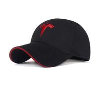 Foam Trucker Cap,Für Tesla Model 3 Model S Model X Model Y Sommer Sport Basecap Baseballkappe,Unisex Baseball Mütze,verstellbaren Klipp-Verschluss,A