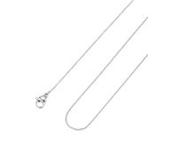 FOCALOOK Edelstahlkette Damen 2mm Silberkette 45cm für Anhänger 2mm Edelstahl Halskette Damen für Alltag Weihnachten Muttertag Geburtstag