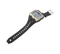 Fockety Elektronische Sportuhr, Multifunktions-Herren-Sportuhr aus Edelstahl für Outdoor-Camping (Gold)