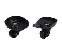 Fockety Gepäckrollen, 5,1 x 3,5 x 3,1 Zoll ABS-Gepäckkoffer-Ersatzrollen, verschleißfeste, geräuscharme Schwenkrollen mit Lagern, Reparatursätze für die meisten Rollkoffer, 2er-Set