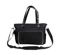 Fockety Laptoptasche für Damen, geräumige Arbeitstasche mit mehreren Fächern, Getränkehalter, Gepäckfach, Henkel aus PU-Leder, Schultertasche, Computertasche für Lehrerinnen, (44,5 * 16,5 * 29 cm)