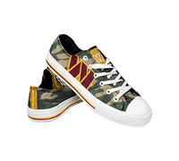 FOCO Damen NFL Camo Low Top Canvas Sneakers Schuhe, Camouflage
