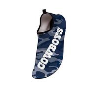 FOCO Herren Camo Gym Aquaschuhe Dallas Cowboys NFL Wassersocken, Camouflage, Größe L, Team-Farbe