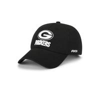 FOCO Herren Green Bay Packers Cap NFL Team Logo Schwarz & Wei Freizeitm tze
