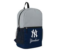 FOCO MLB Offiziell lizenziertes Baseball-Team-Farb-Logo, zweifarbig, großes Logo, Schultasche, Reiserucksack, New York Yankees, Einheitsgröße, Tagesrucksäcke