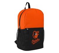 FOCO MLB Offiziell lizenziertes Baseball-Team-Farb-Logo, zweifarbig, großes Logo, Schultasche, Reiserucksack, Baltimore Orioles, Einheitsgröße, Tagesrucksäcke