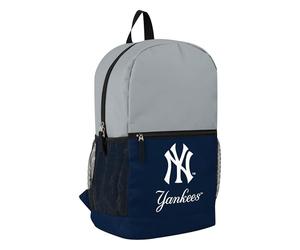 FOCO MLB Offiziell lizenziertes Baseball-Team-Farb-Logo, zweifarbig, großes Logo, Schultasche, Reiserucksack, New York Yankees, Einheitsgröße, Tagesrucksäcke