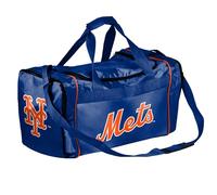 FOCO MLB Sporttasche, offizielles Team-Lizenzprodukt, New York Mets, 11" x 11" x 21" (L x W x H), Seesack