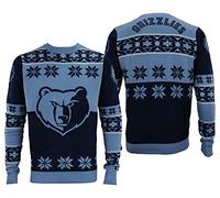FOCO NBA Big Logo Ugly Crew Neck Sweater