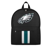 FOCO NFL Offiziell lizenzierter Team-Farbe, Primär-Logo, einfarbig, gestreift, Fußball-Schultasche, Reiserucksack, Philadelphia Eagles, Einheitsgröße, Tagesrucksäcke