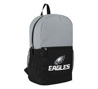 FOCO NFL Offiziell lizenziertes Fußballteam Farbiges Primär-Logo, zweifarbig, großes Logo, Farbblock, Schultasche, Reiserucksack, Philadelphia Eagles, Einheitsgröße, Tagesrucksäcke