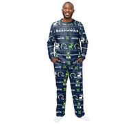 FOCO NFL Winter Xmas Pyjama Schlafanzug - Seattle Seahawks - XL