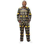 FOCO NHL Winter Xmas Pyjama Schlafanzug - Boston Bruins - XXL