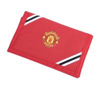 FOCO Offiziell lizenzierte Fußball-Geldbörse Manchester United FC Core Stripe, Manchester United FC, 12 cm x 8 cm, Casual