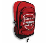 FOCO Offiziell lizenzierter Arsenal FC Big Logo Bungee Rucksack - Offizieller Fußballartikel, Schul- und Reisetasche für Kinder und Erwachsene