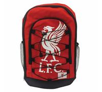 FOCO Offiziell lizenzierter Liverpool FC Big Logo Bungee Rucksack - Offizieller Fußballartikel, Schul- und Reisetasche für Kinder und Erwachsene
