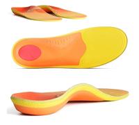 FocusOnInsole Einlegesohlen für Plantarfasziitis, orthopädische Einlagen für Plattfüße, Metatarsalgie, lindert Fußschmerzen, Stoßdämpfung, bequeme Stiefeleinlagen für Männer und Frauen