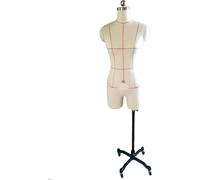 FOELANNE Damen-Schaufensterpuppe in Übergröße aus Schaumstoff und Metall | Größen S-XXXL for Schneiderei und Bekleidungsdesign: Höhenverstellung(XXX-Large)