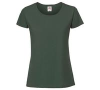 FOL Damen Ladies Ringspun Premium T F186 Bottle Green S