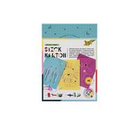 folia Ausnäh- oder Stickkarton, 40 Blätter, Farbe: bunt